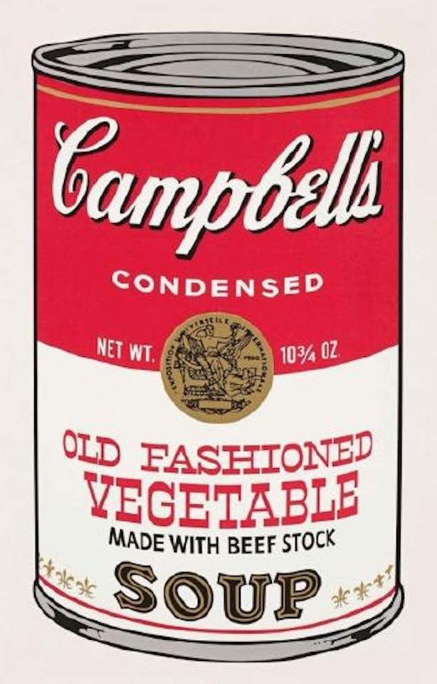 Campbell's Soup II. Old Fashioned Vegetable by Andy Warhol