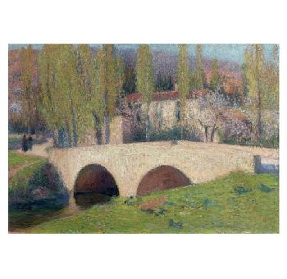 Le pont à Labastide-du-Vert by Henri Jean Guillaume Martin