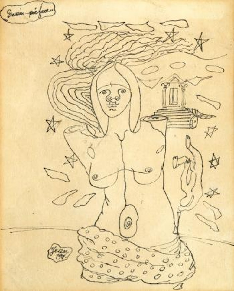 Dessin préface by Jean Cocteau