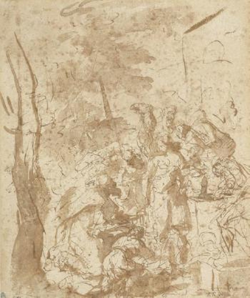 L'Adoration des Mages by Pier Francesco Mola