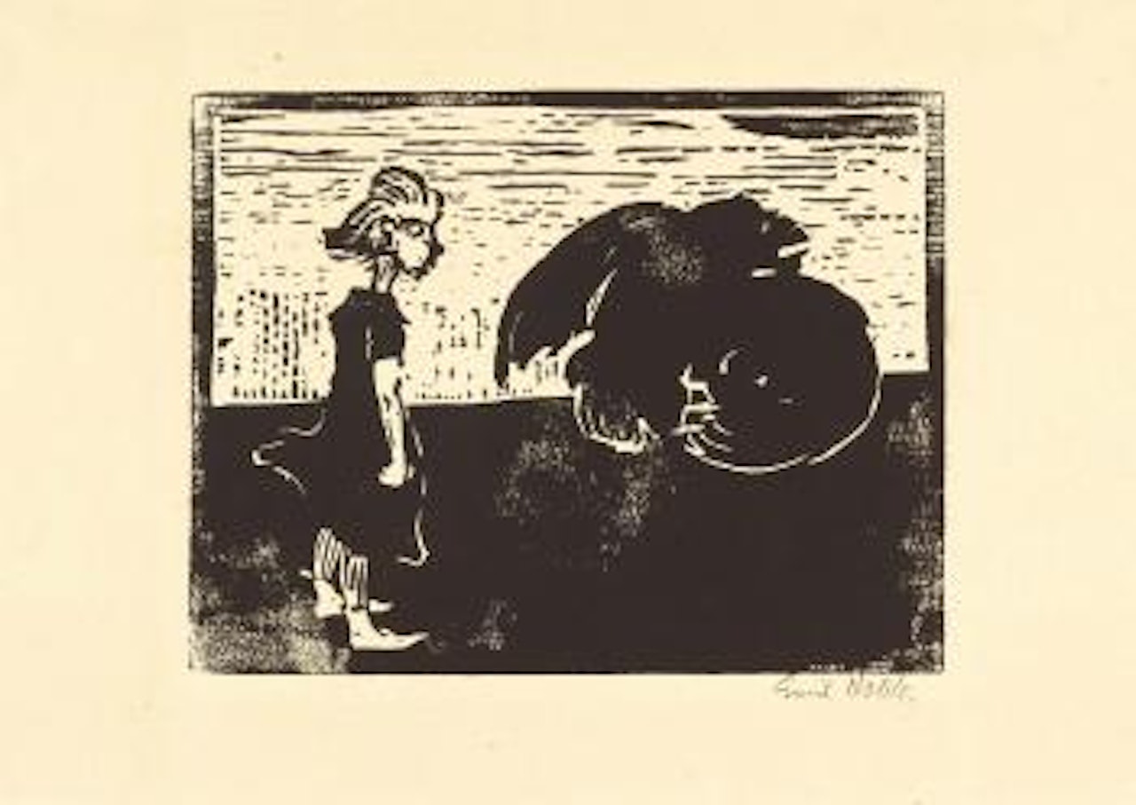 Der große Vogel by Emil Nolde