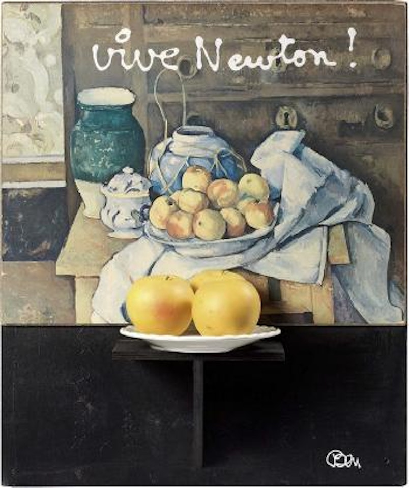 Vive Newton! by Ben Vautier