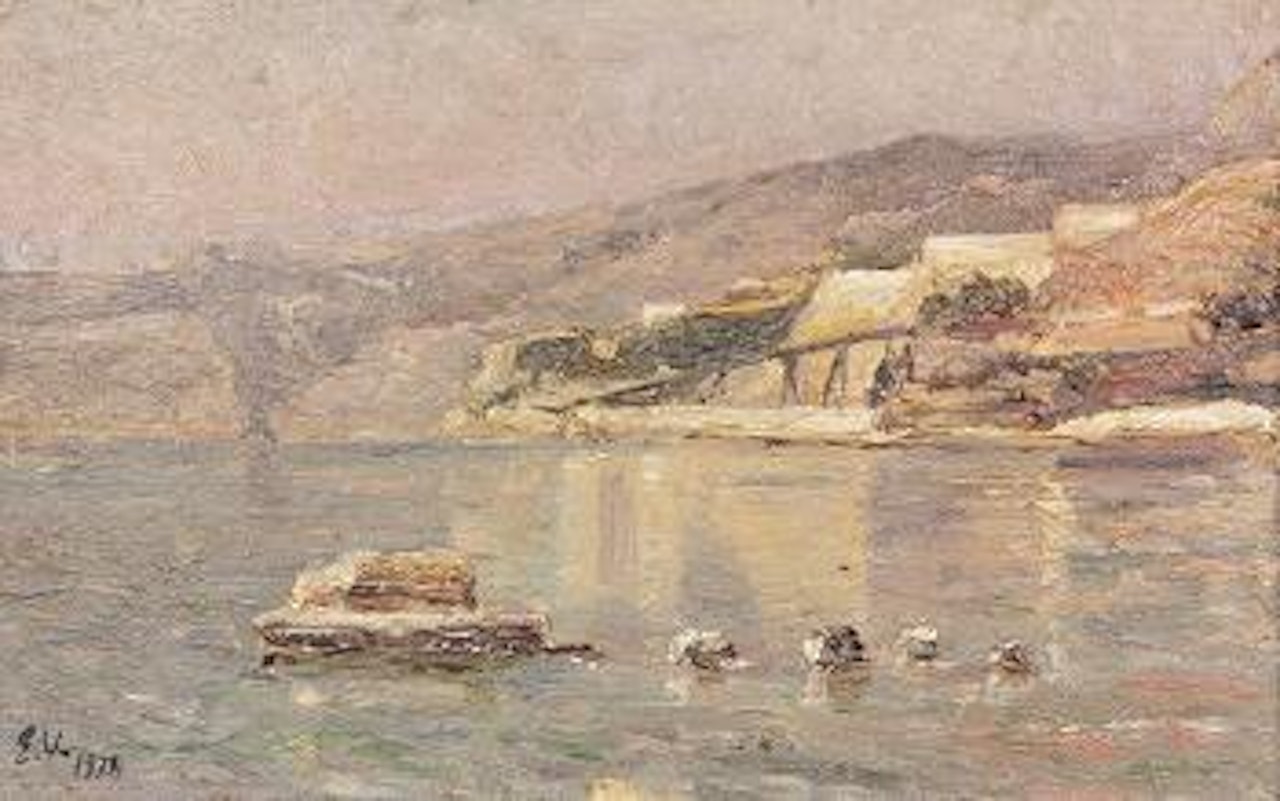 Coastal scene, Marseilles by Édouard Vuillard