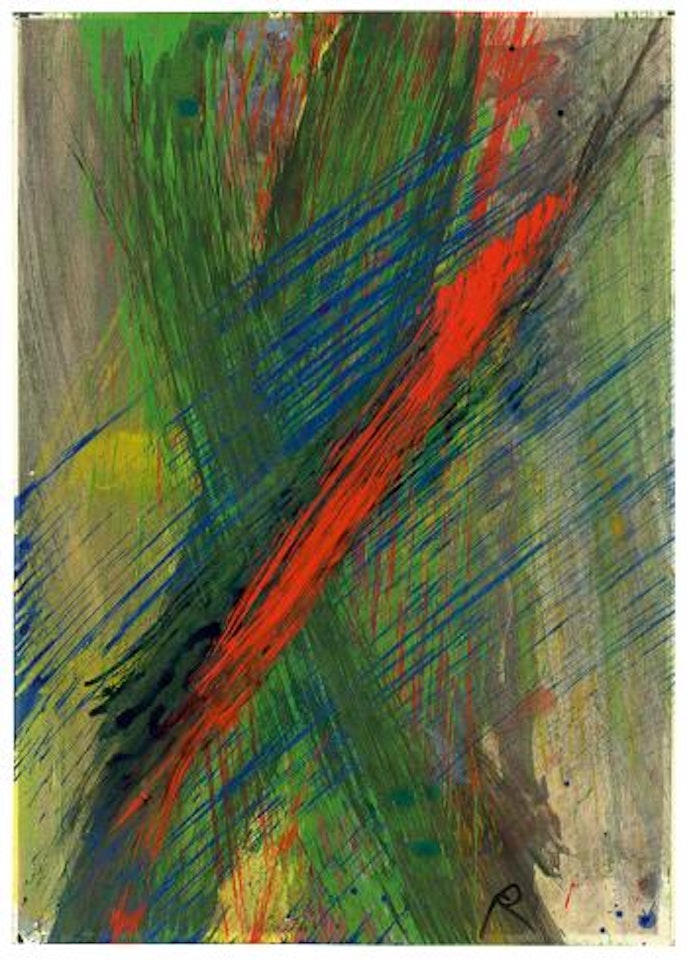 Ohne Titel by Arnulf Rainer