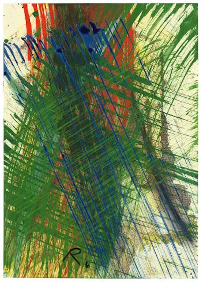 Ohne Titel by Arnulf Rainer