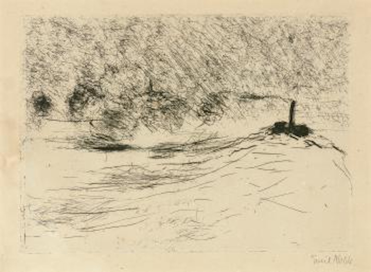 Dampfer by Emil Nolde