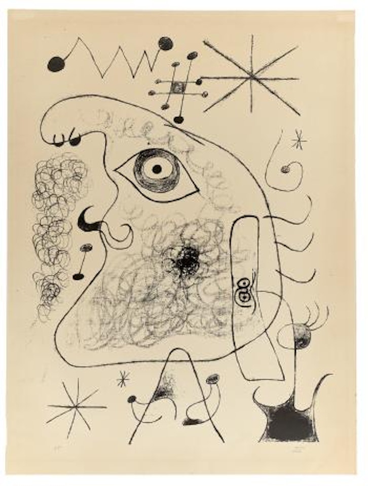Barcelona Xxxv by Joan Miró