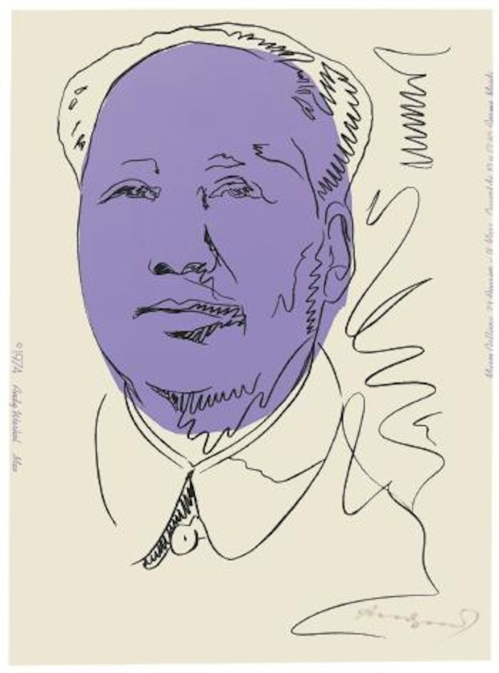 Mao by Andy Warhol