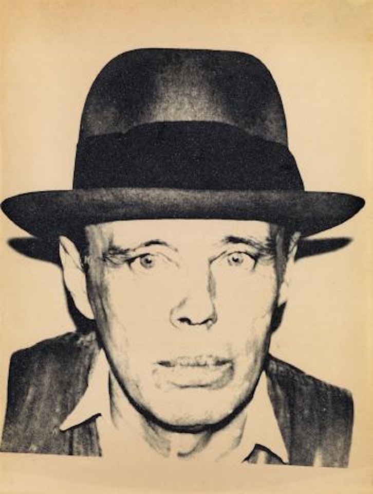 Joseph Beuys by Andy Warhol