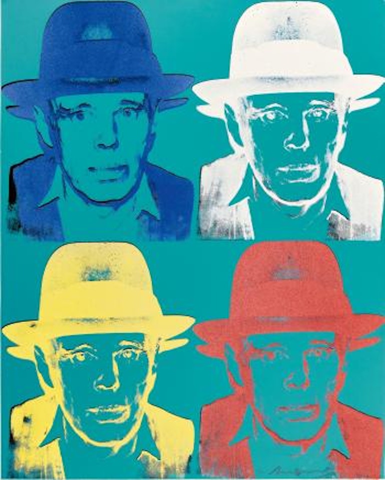 Joseph Beuys by Andy Warhol