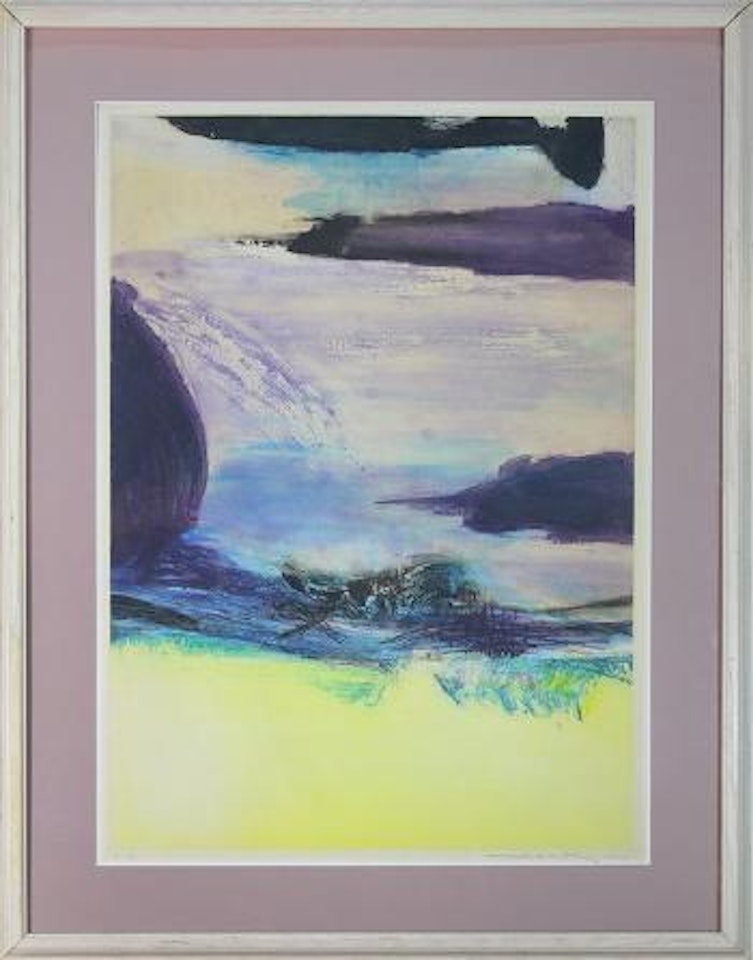 Untitled (Abstract composition) by Zao Wou-Ki