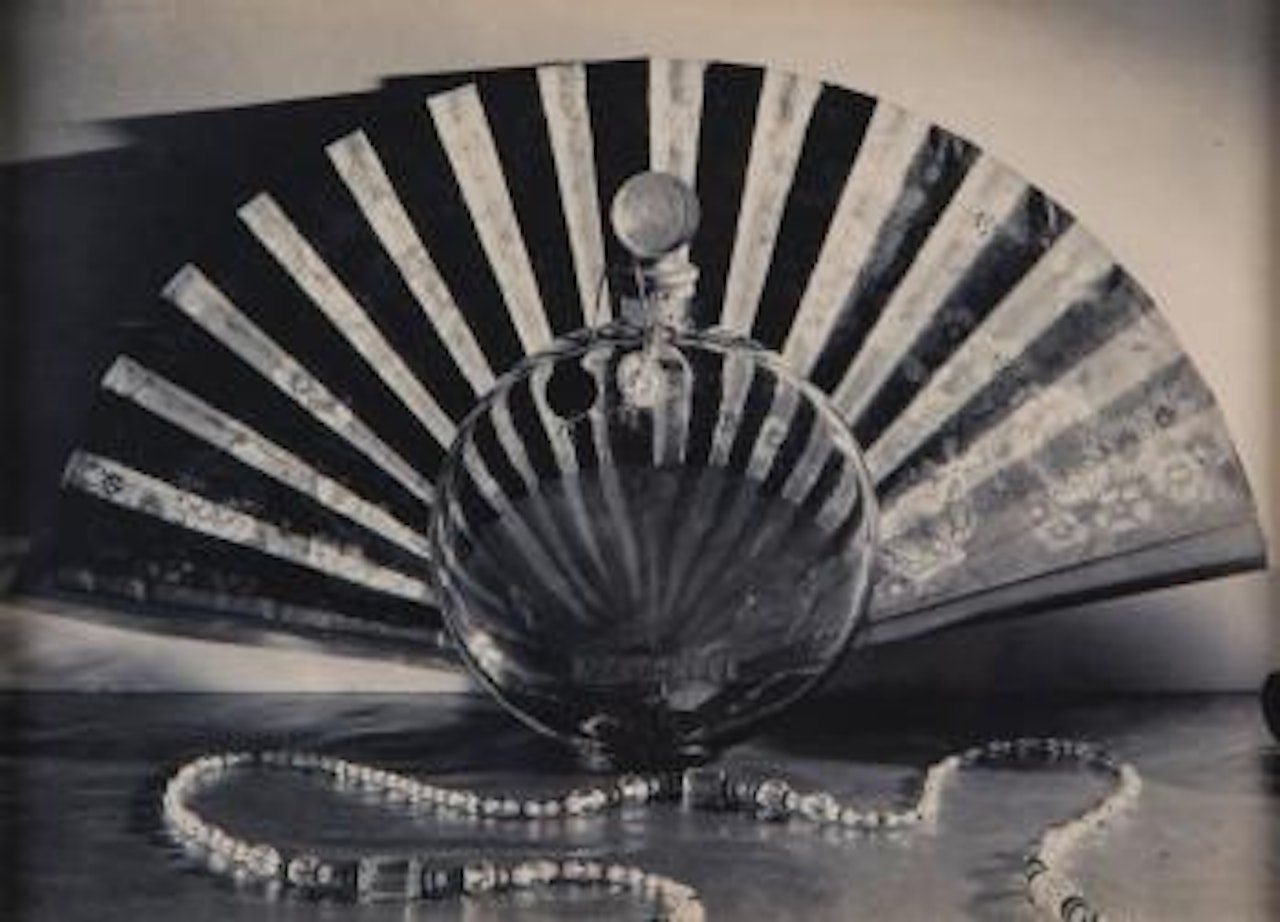 Necklace, Fan and Perfume by Paul Outerbridge