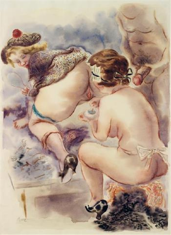 Scène érotique by George Grosz