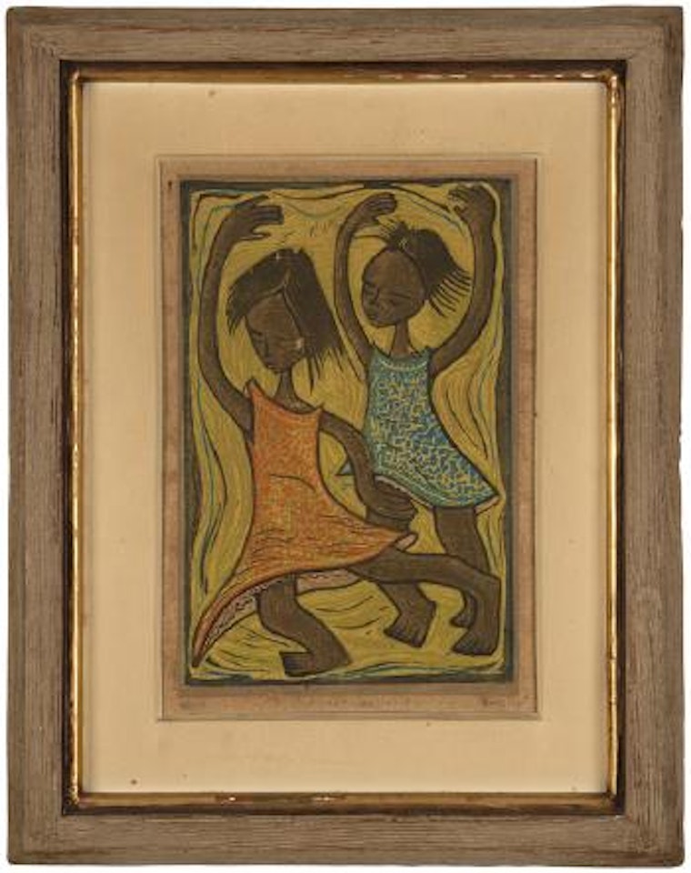 Ninas Bailando (Girls dancing) by Angel Botello