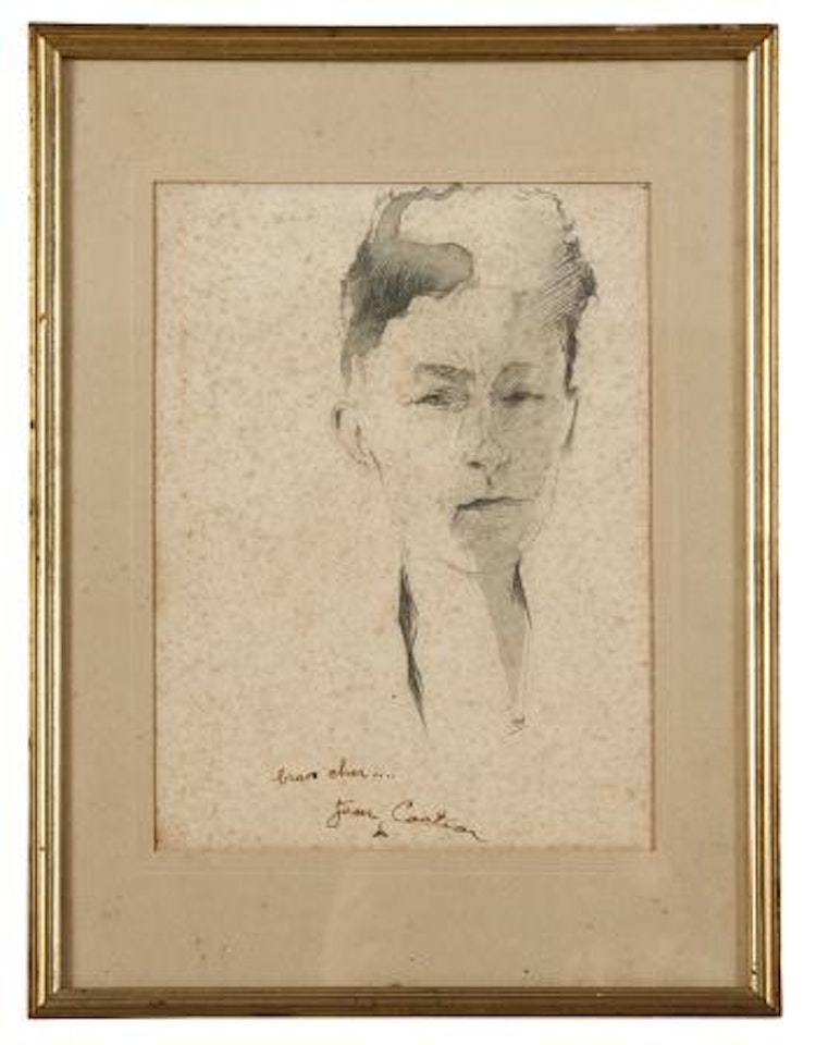 Self portrait by Jean Cocteau
