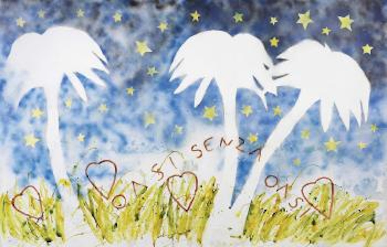 Oasi senza oasi by Mario Schifano