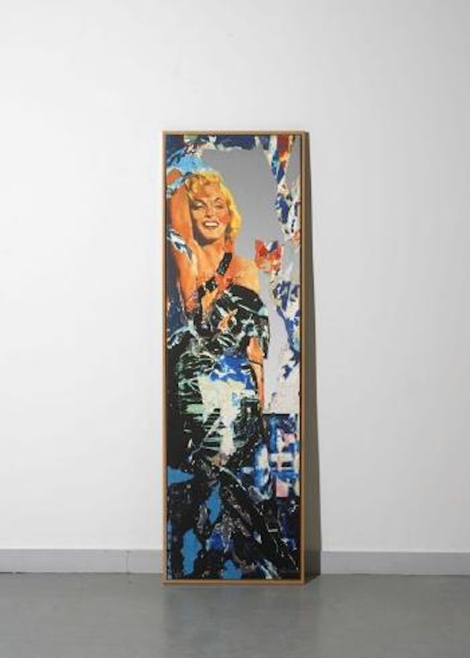 Marilyn (Miroirs d’artiste) by Mimmo Rotella