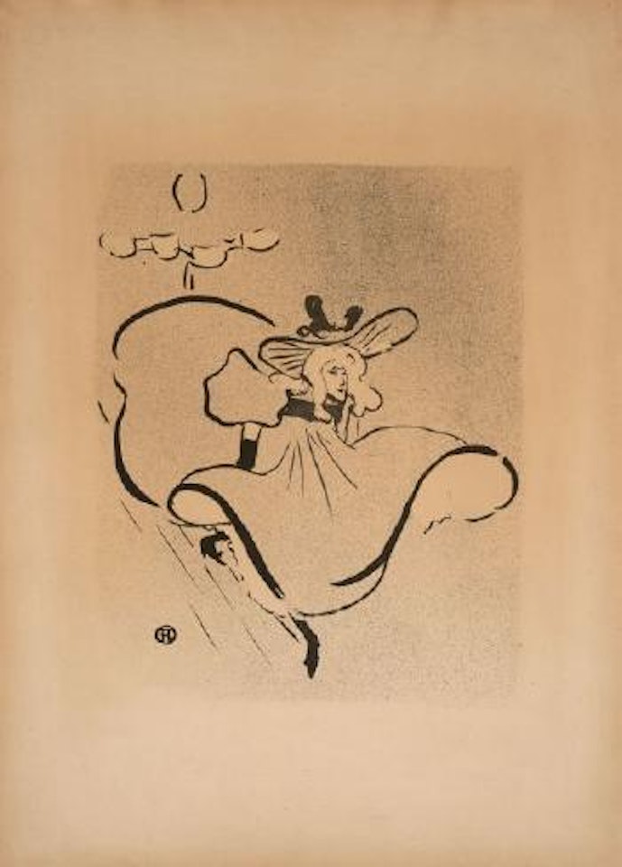 Jane Avril by Henri de Toulouse-Lautrec
