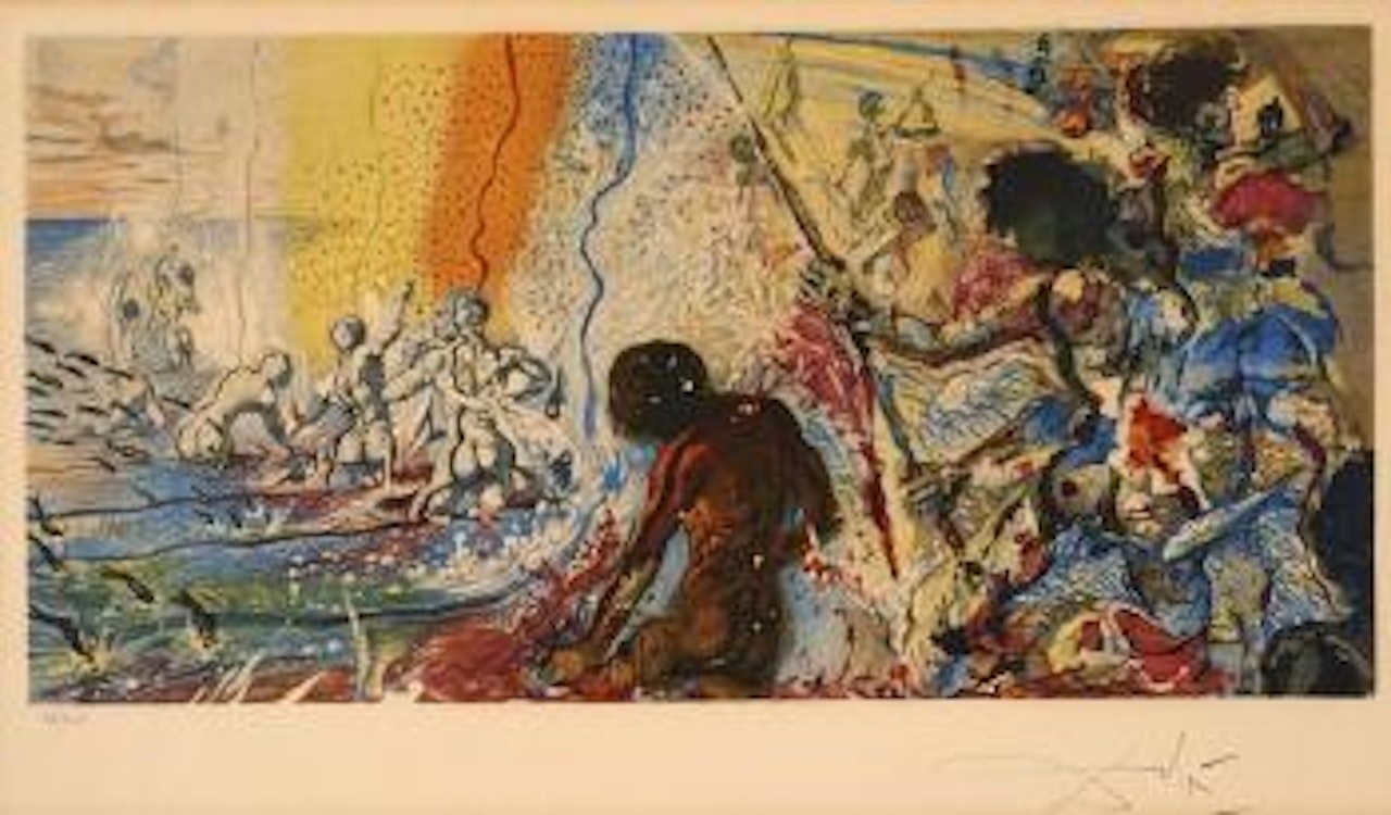 La pêche au thon by Salvador Dali