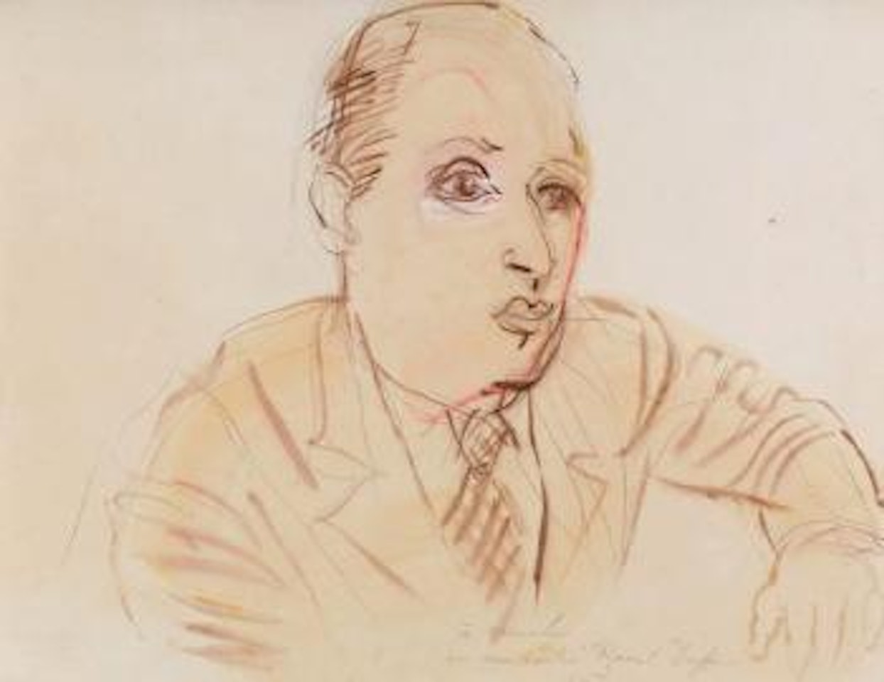 Portrait de Willy Mucha by Raoul Dufy