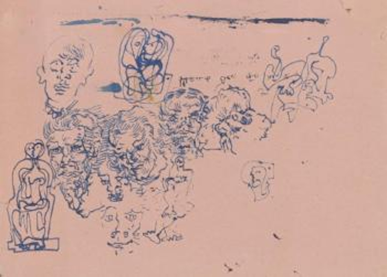 Lion, tete eclatee by Salvador Dali