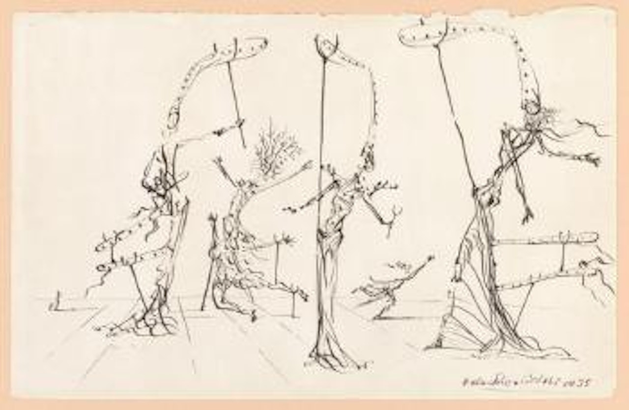 Gala, femme girafe by Salvador Dali