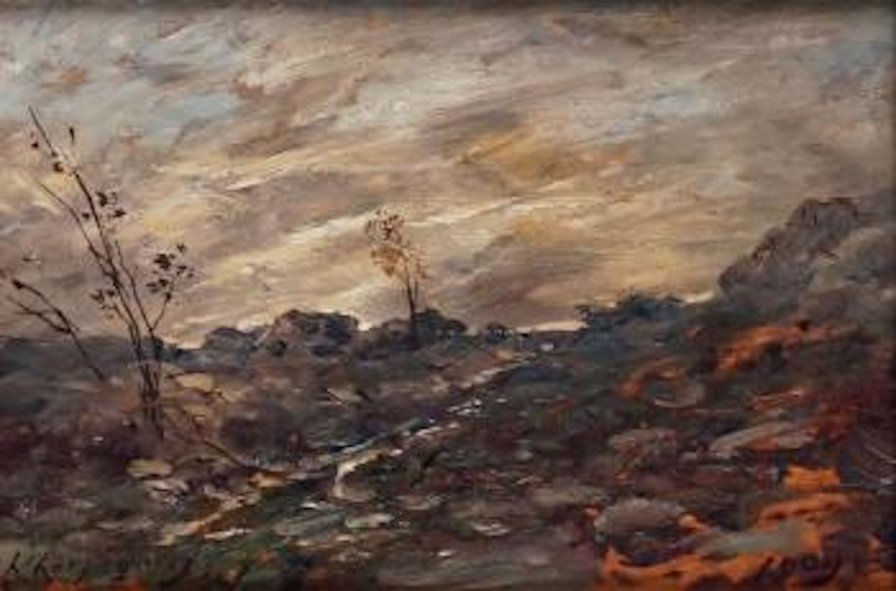 Paysage by Henri Harpignies