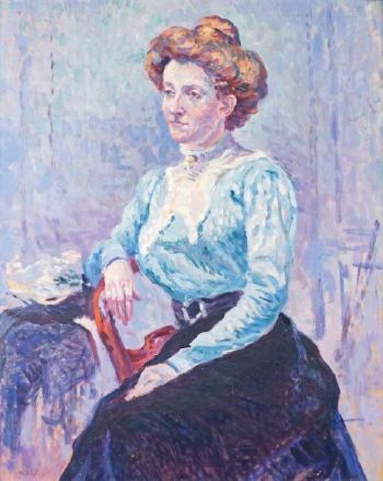 Portrait de Fanny Fénéon by Maximilien Luce