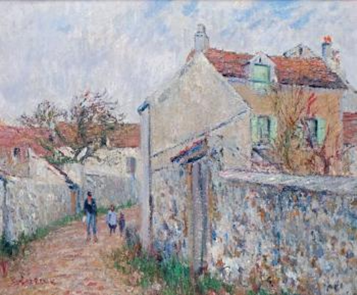 Petite rue à Triel-sur-Seine by Gustave Loiseau