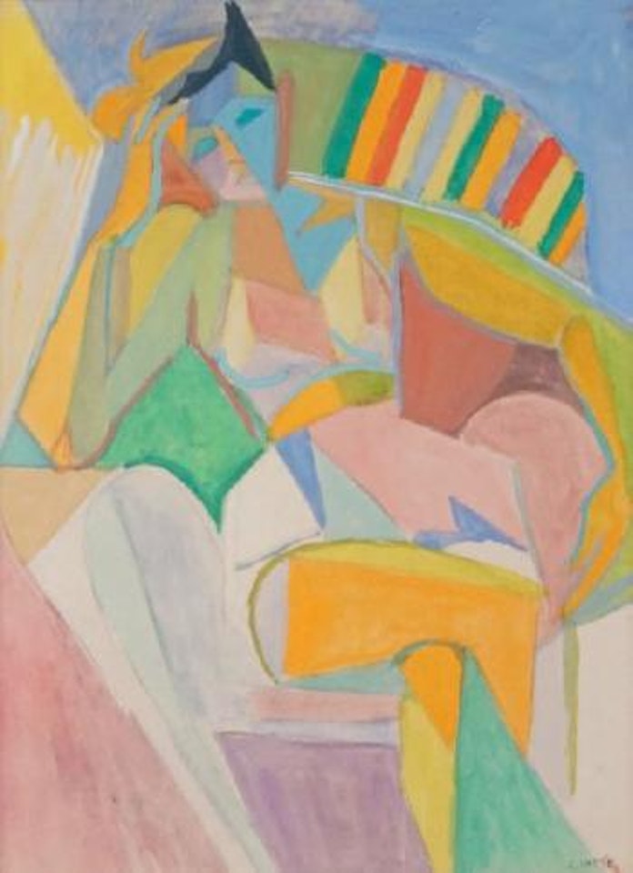 Jeune femme assise by André Lhote
