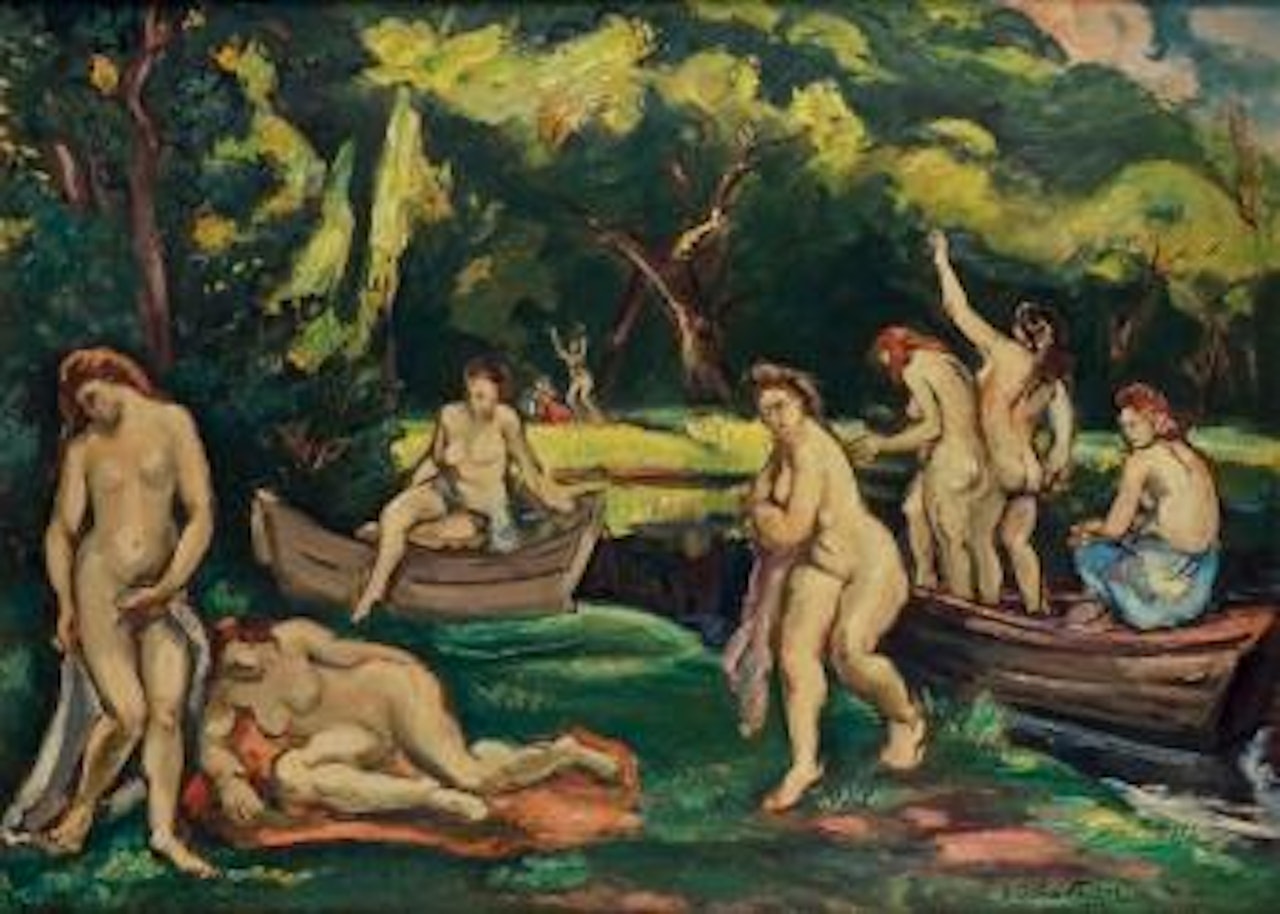 Les baigneuses by Othon Friesz