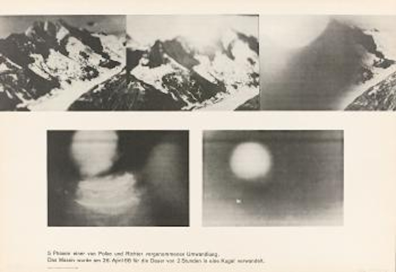 Umwandlung by Sigmar Polke by Gerhard Richter