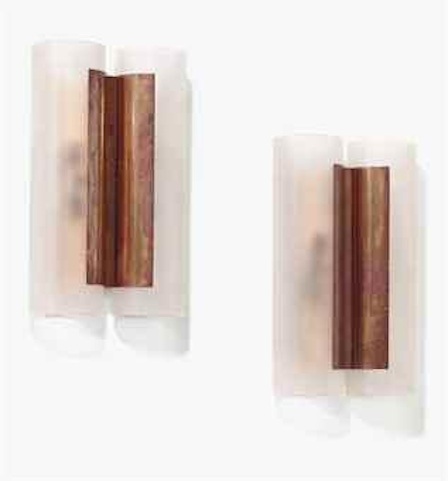 Paire d'appliques by Jacques Adnet