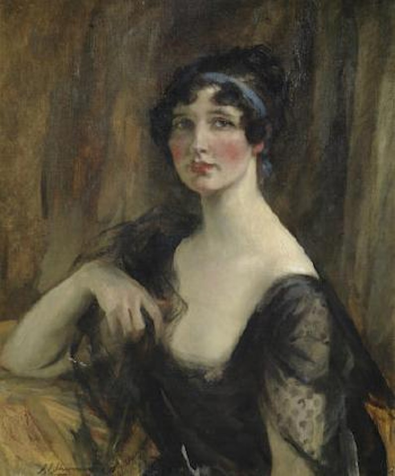 Portrait of a lady by James Jebusa Shannon