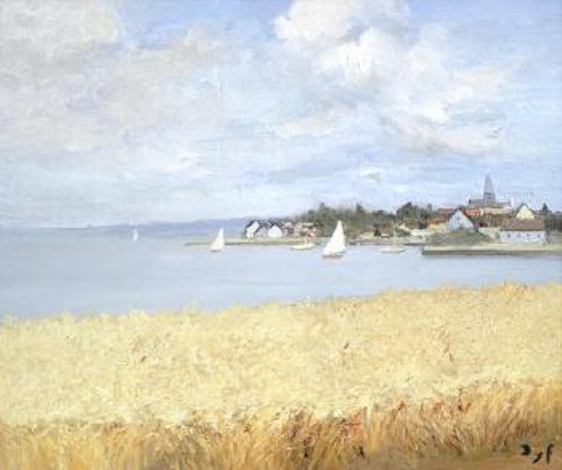 Blés près du golfe du Morbihan by Marcel Dyf