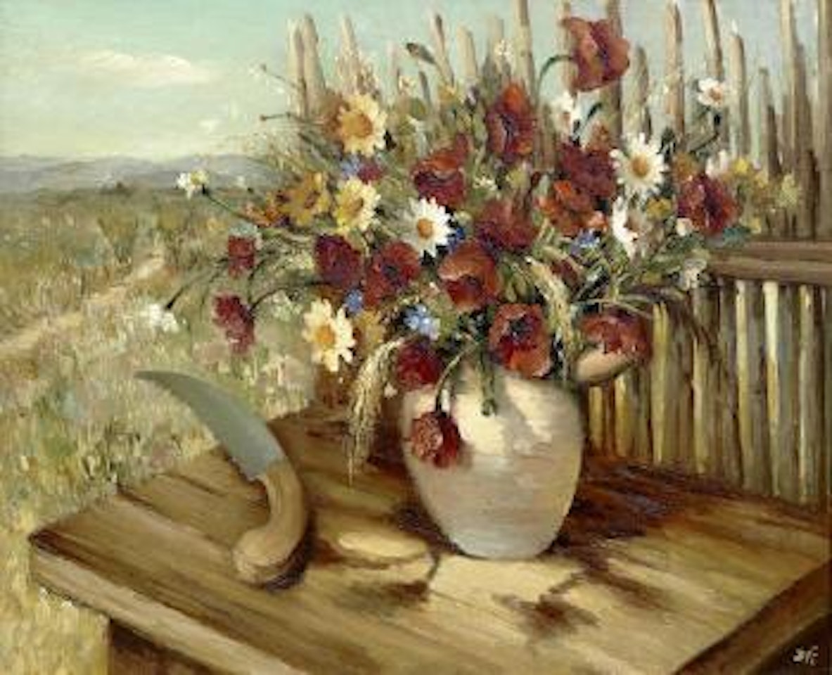 Fleurs des champs, Provence by Marcel Dyf
