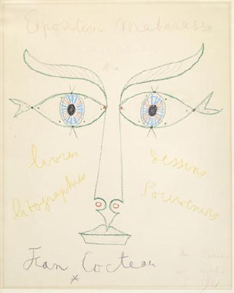 Exposition Matarasso by Jean Cocteau