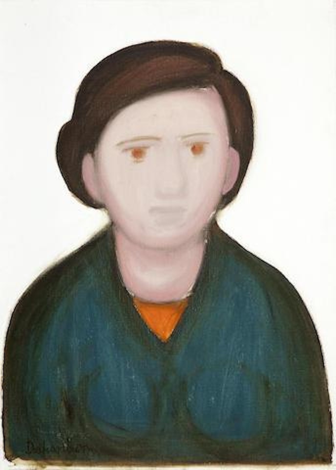 Woman in Green Dress by Diamantis Diamandopoulos