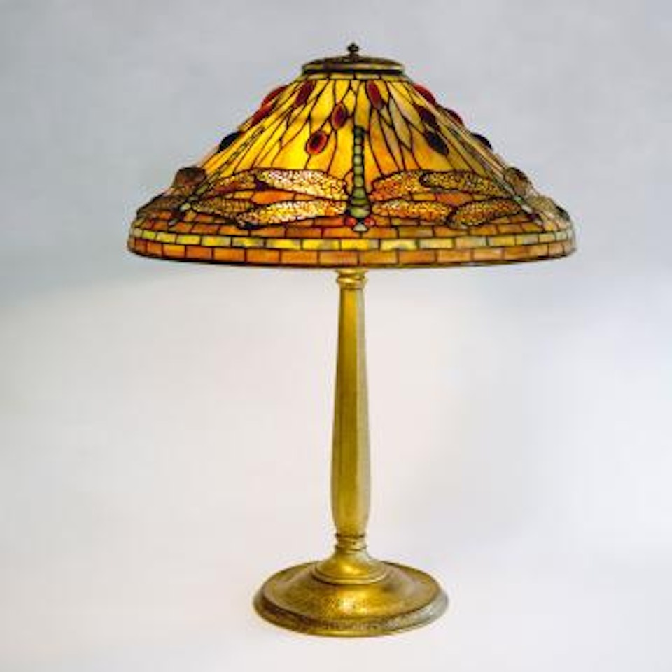 'Dragonfly' table light by Tiffany Studios