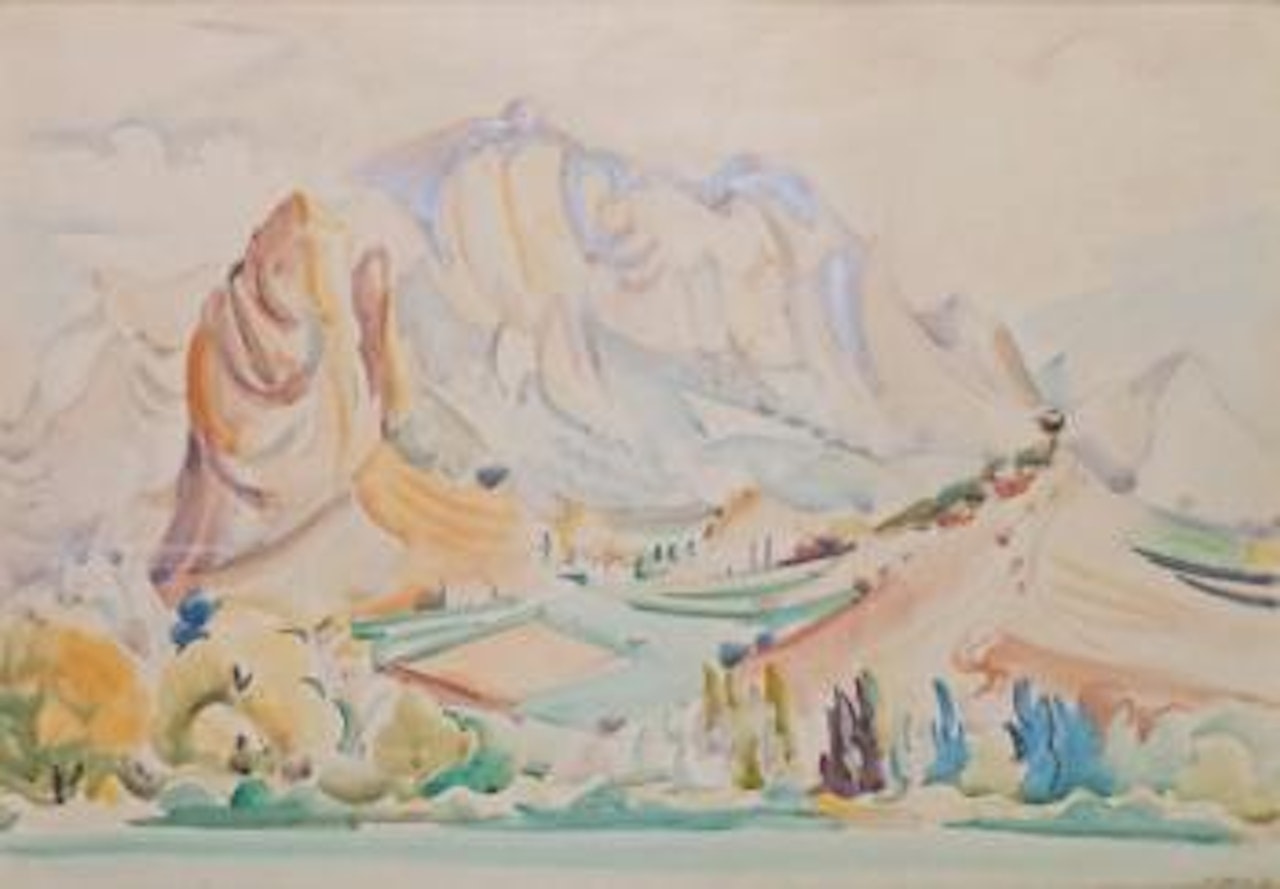 Paysage de Mirmande by André Lhote