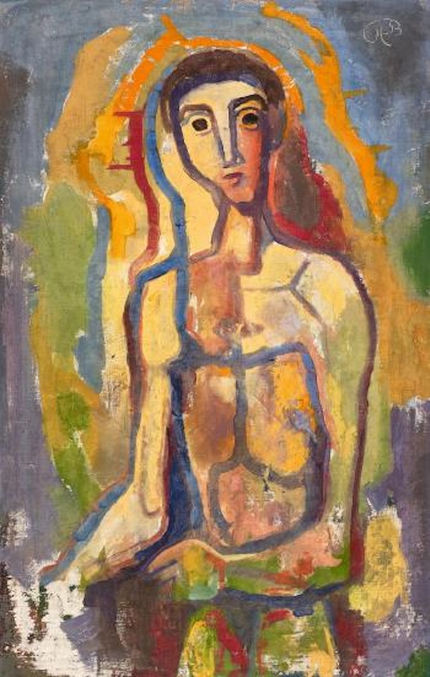 Nude Male by Karl Hofer