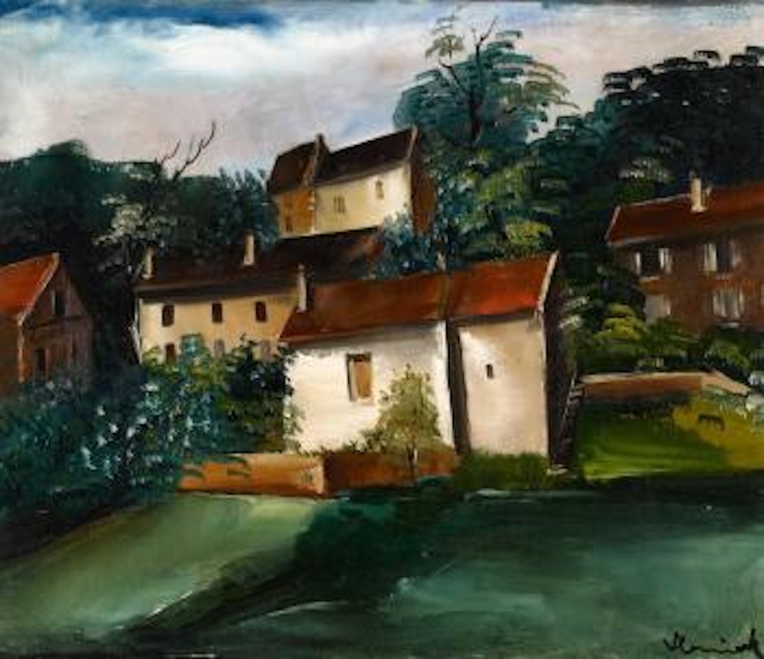 Landscape (Paysage) by Maurice de Vlaminck