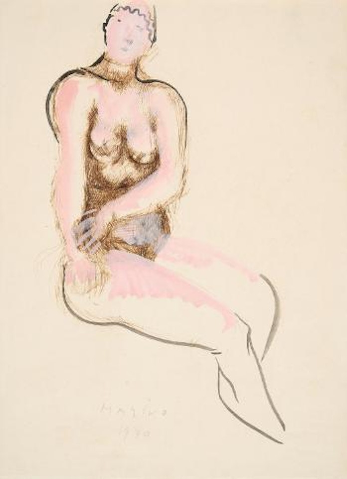 Female Nude (Nudo femminile) by Marino Marini
