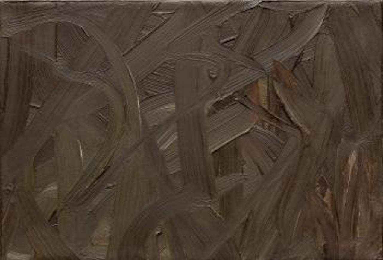 Inpainting (brown) by Gerhard Richter