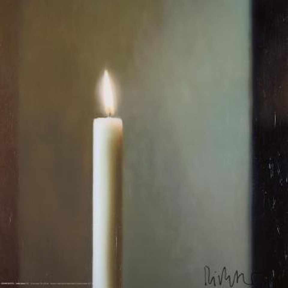 Candle by Gerhard Richter