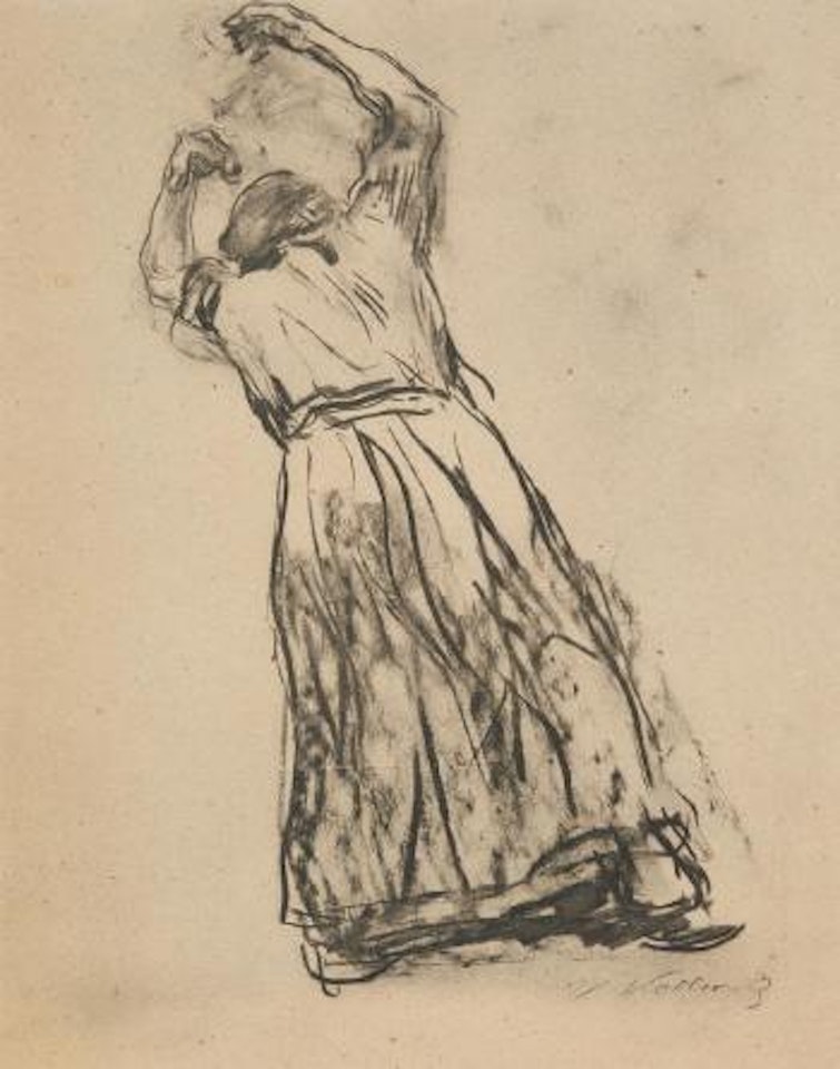 Die schwarze Anna by Kathe Kollwitz