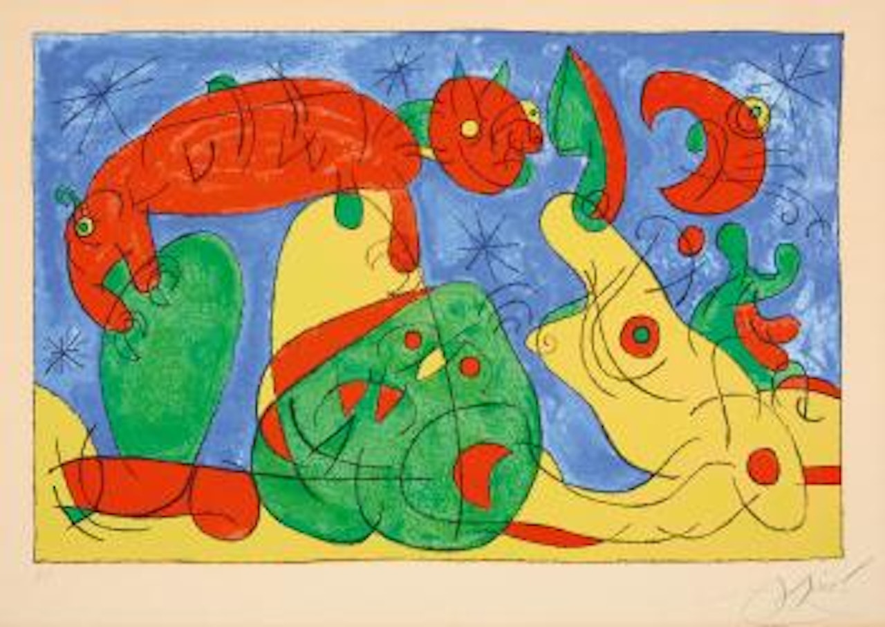 Ohne Titel by Joan Miró
