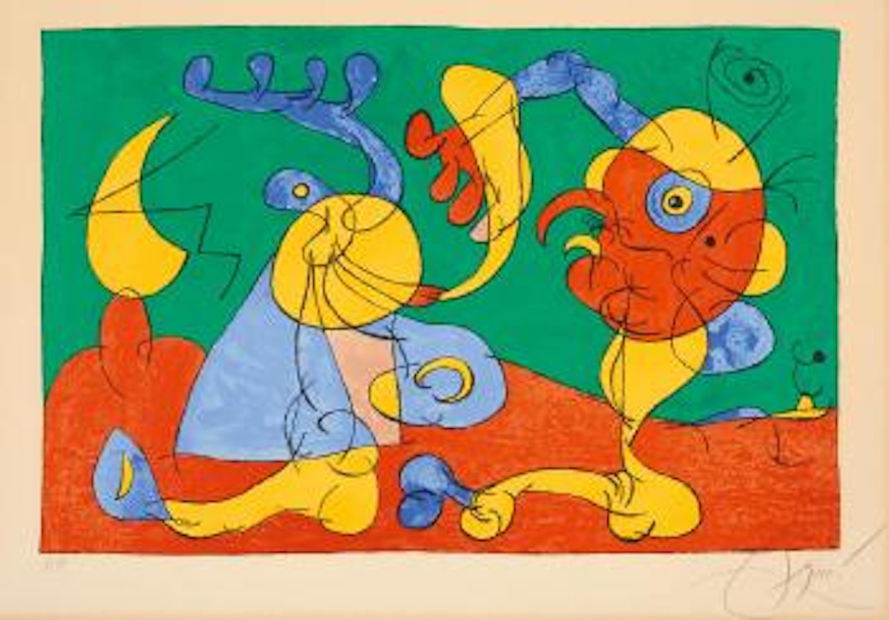 Ohne Titel by Joan Miró