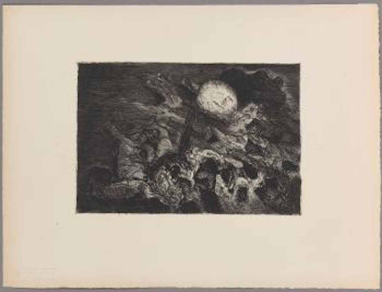 Soldatengrab zwischen den Linien by Otto Dix