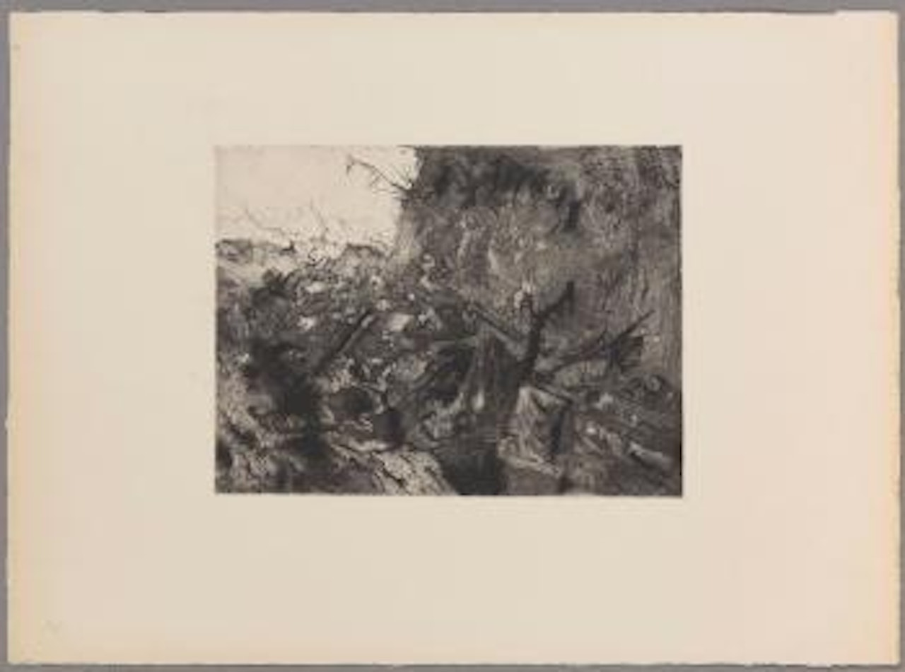 Verlassene Stellung bei Vis-en-Artois by Otto Dix